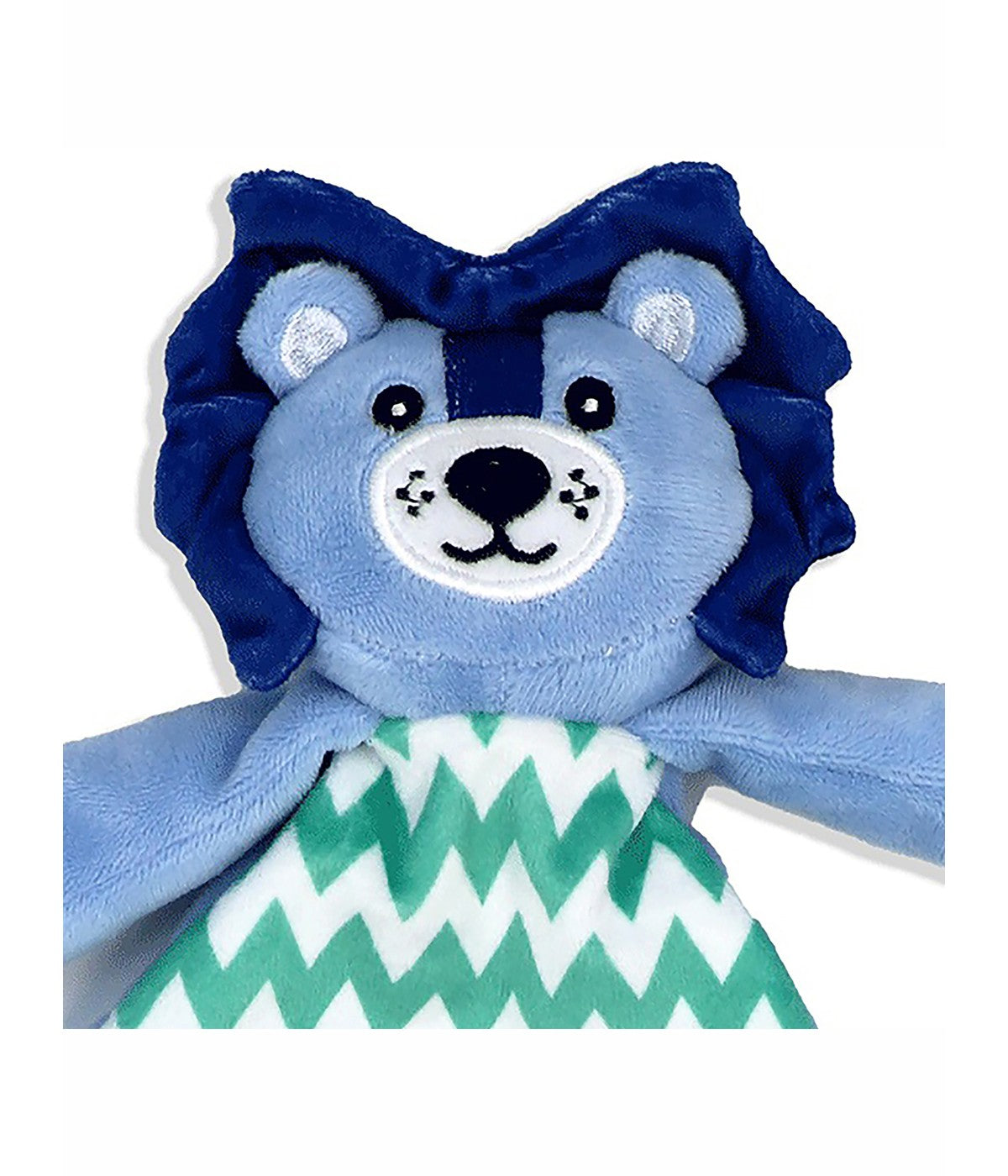  Jesse & Lulu Baby Boys and Baby Girls Bright Crinkle Activity Toy Navy Lion - Navy Lion - Bonton