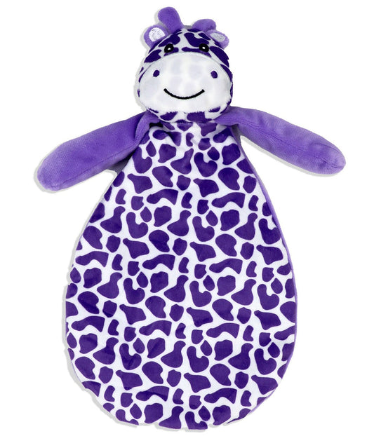 Baby Boys and Baby Girls Bright Crinkle Activity Toy Purple Giraffe