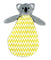 Baby Boys and Baby Girls Bright Crinkle Activity Toy Yellow Koala