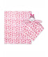  Jesse & Lulu Boys and Girls Blanket with Nunu Pink - Pink - Bonton