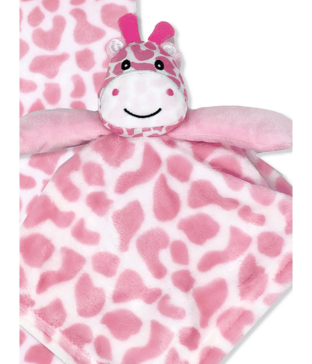  Jesse & Lulu Boys and Girls Blanket with Nunu Pink - Pink - Bonton