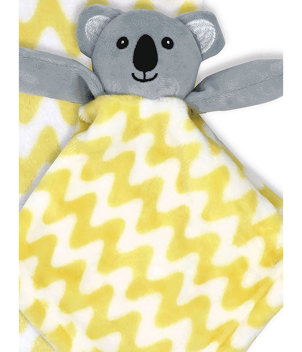  Jesse & Lulu Boys and Girls Blanket with Nunu Yellow - Yellow - Bonton