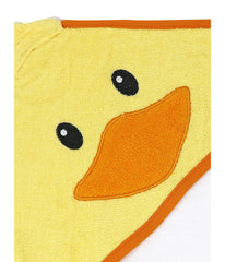 Baby Boys and Girls Bear Hooded Bath Towel Yellow Duck