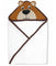 Baby Boys and Girls Animal Hooded Bath Towel Brown Bear