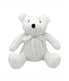  Jesse & Lulu Baby Boys and Girls Large Cable Knit Bear White - White - Bonton