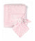 Baby Boys and Baby Girls Curly Plush Blanket with Matching Lovey Nunu Gift Set Plush Pink