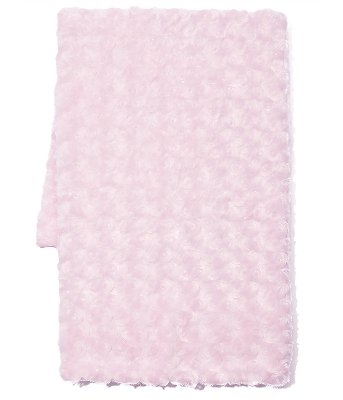  Jesse & Lulu Baby Boys and Baby Girls Curly Plush Blanket with Matching Lovey Nunu Gift Set Plush Pink - Plush Pink - Bonton