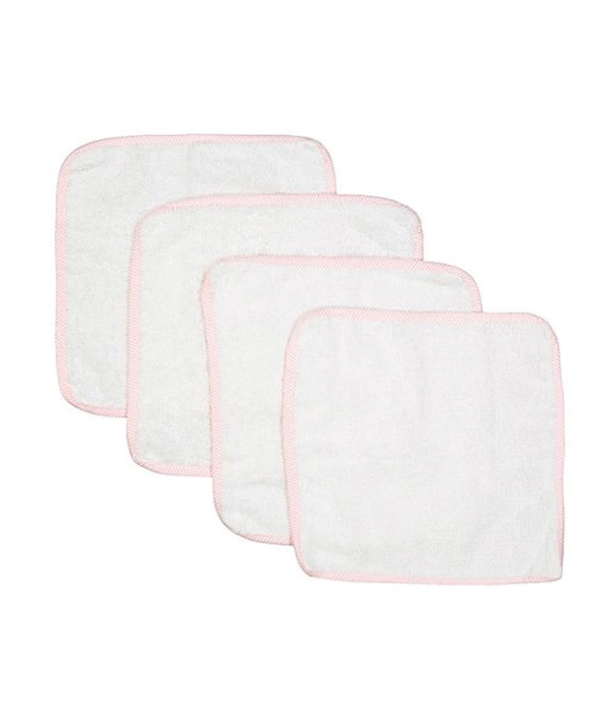  Jesse & Lulu Baby Boys and Baby Girls Bath Towel and Washcloth Set with Bath Toys Pink - Pink - Bonton