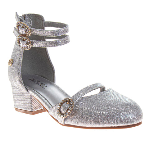 Badgley Mischka Girls' Toddler Heels Classy Dress Shoes
