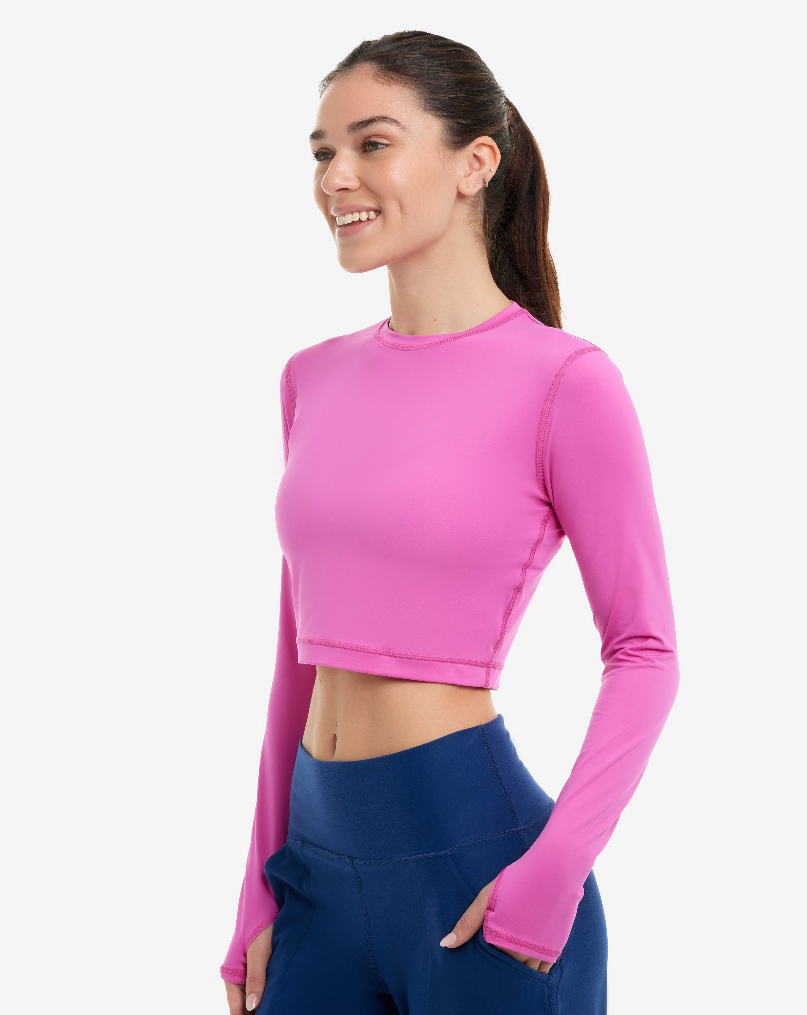 BloqUV WOMEN'S EVERYDAY CROP TOP (4015) - Black - Bonton