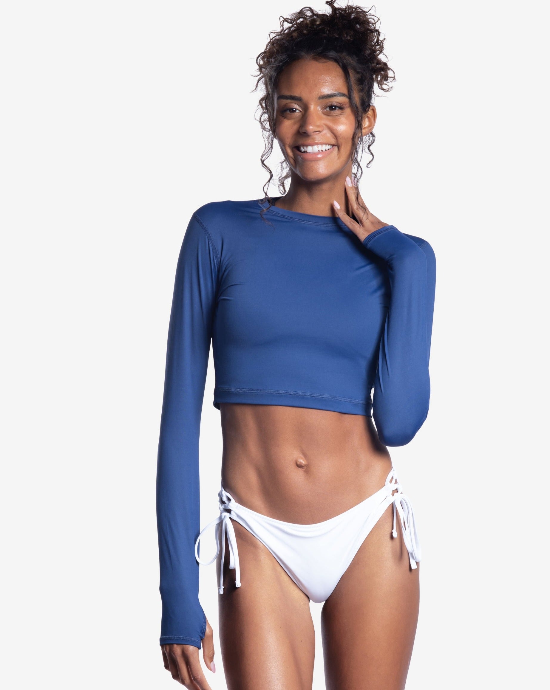  BloqUV WOMEN'S EVERYDAY CROP TOP (4015) - Black - Bonton