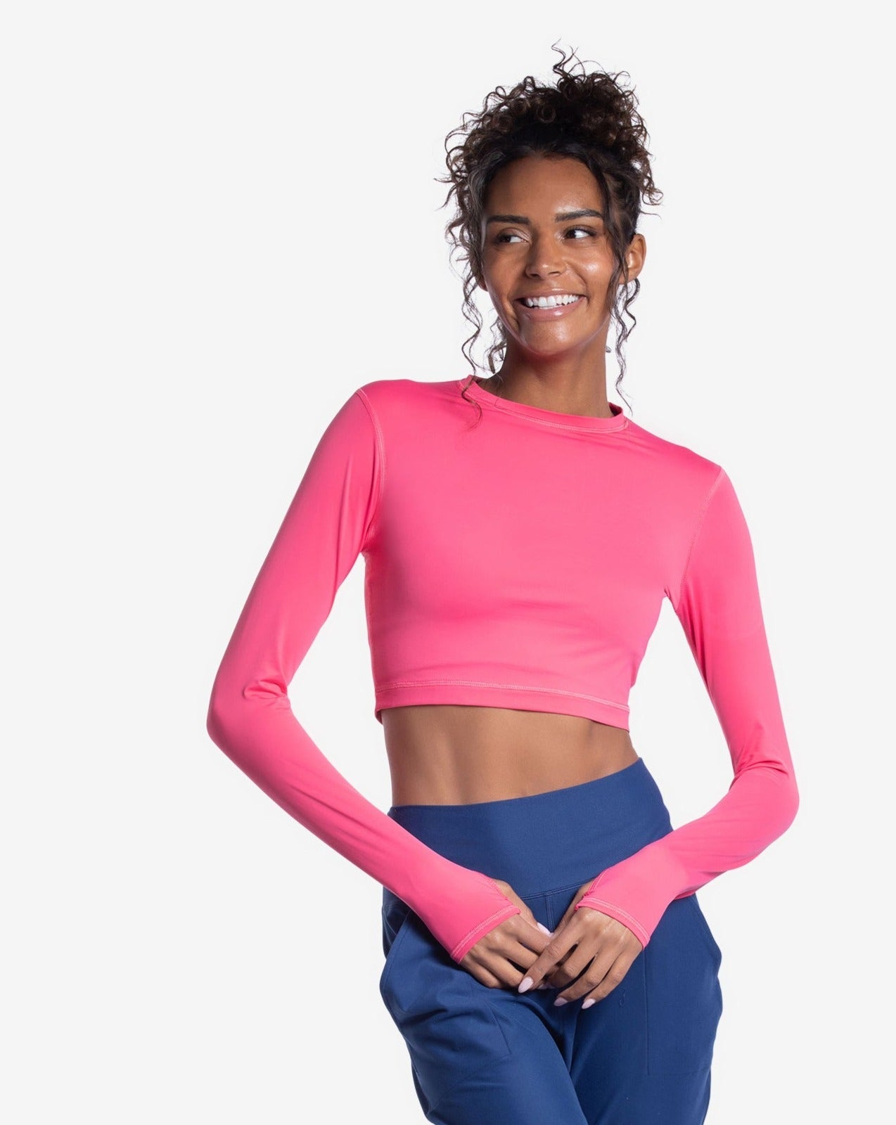  BloqUV WOMEN'S EVERYDAY CROP TOP (4015) - Black - Bonton