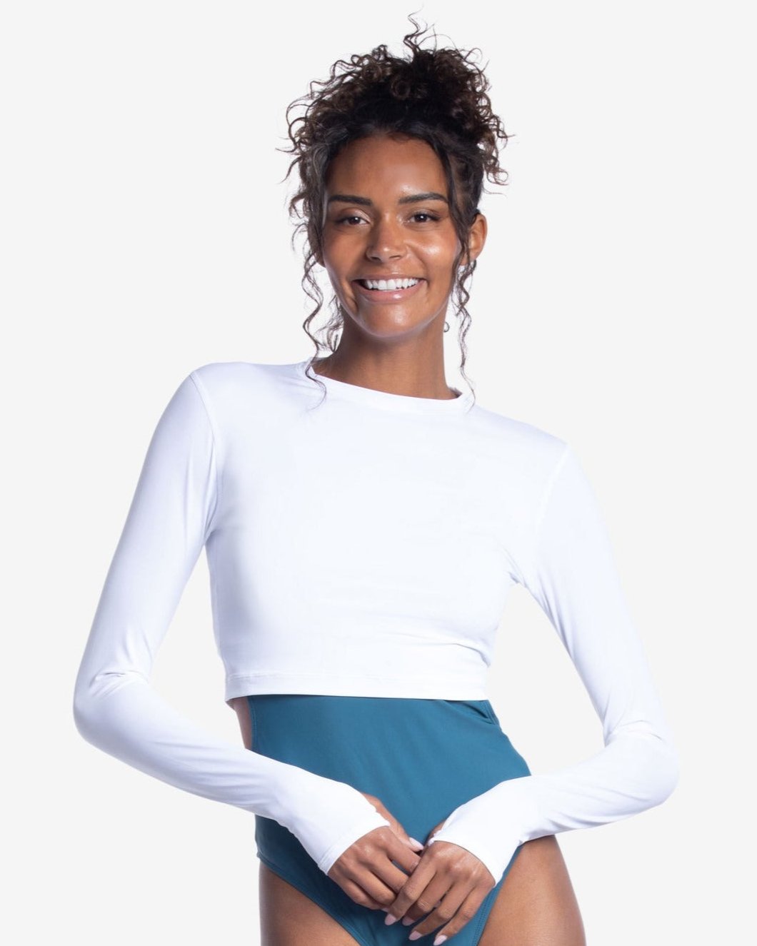  BloqUV WOMEN'S EVERYDAY CROP TOP (4015) - Black - Bonton