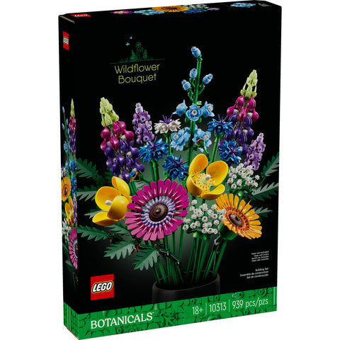 LEGO® Icons Wildflower Bouquet 10313 Building Set 939 Pieces