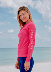 Pink Cabana Life Rashguard