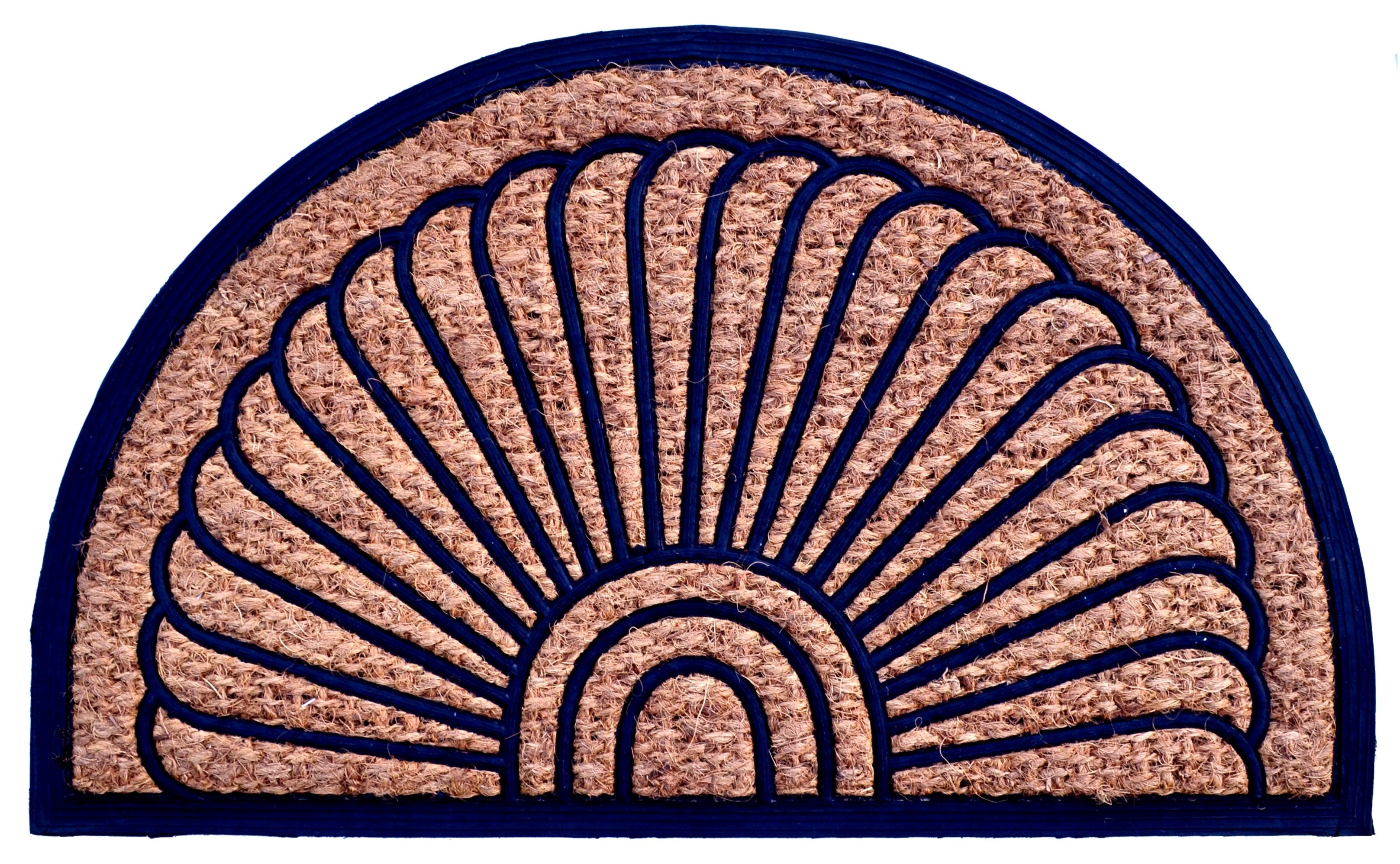  Imports Decor Fan Doormat - N/A - Bonton