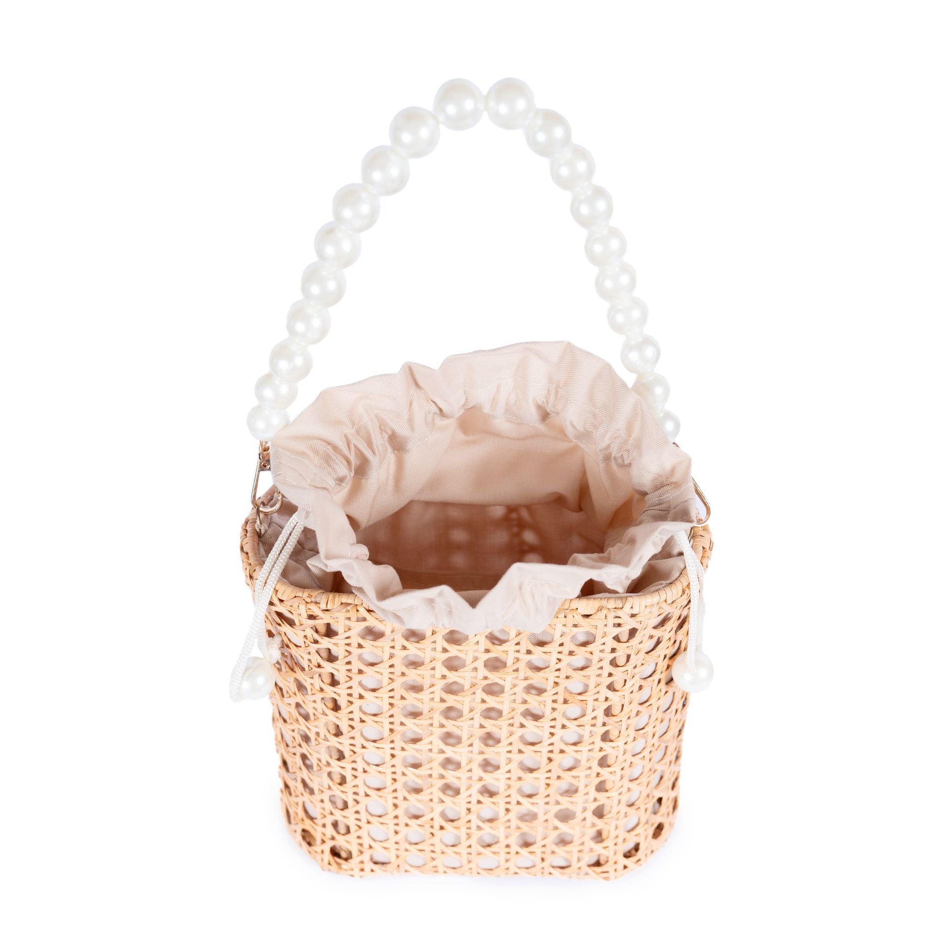  Jelavu Amalfi - Small Satchel - Natural/Pearl - Bonton