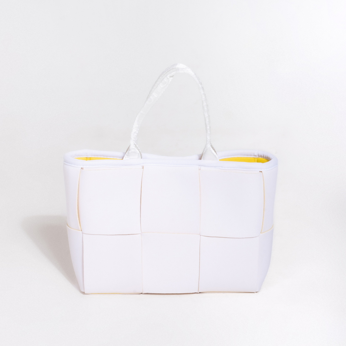  Pop Ups Brand Mini Icon Tote White Yellow - Default Title - Bonton