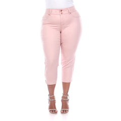 Plus Size Capri Jeans