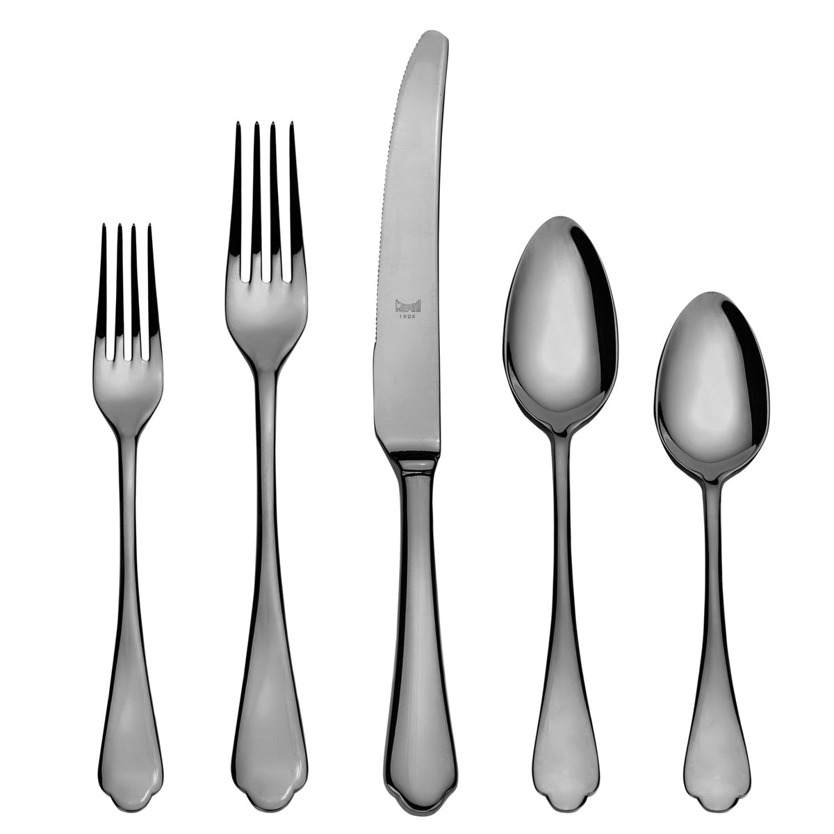  Mepra Dolce Vita Flatware Set - Black Gold - Bonton