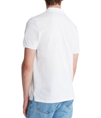 Ss Tech Zip Polo White