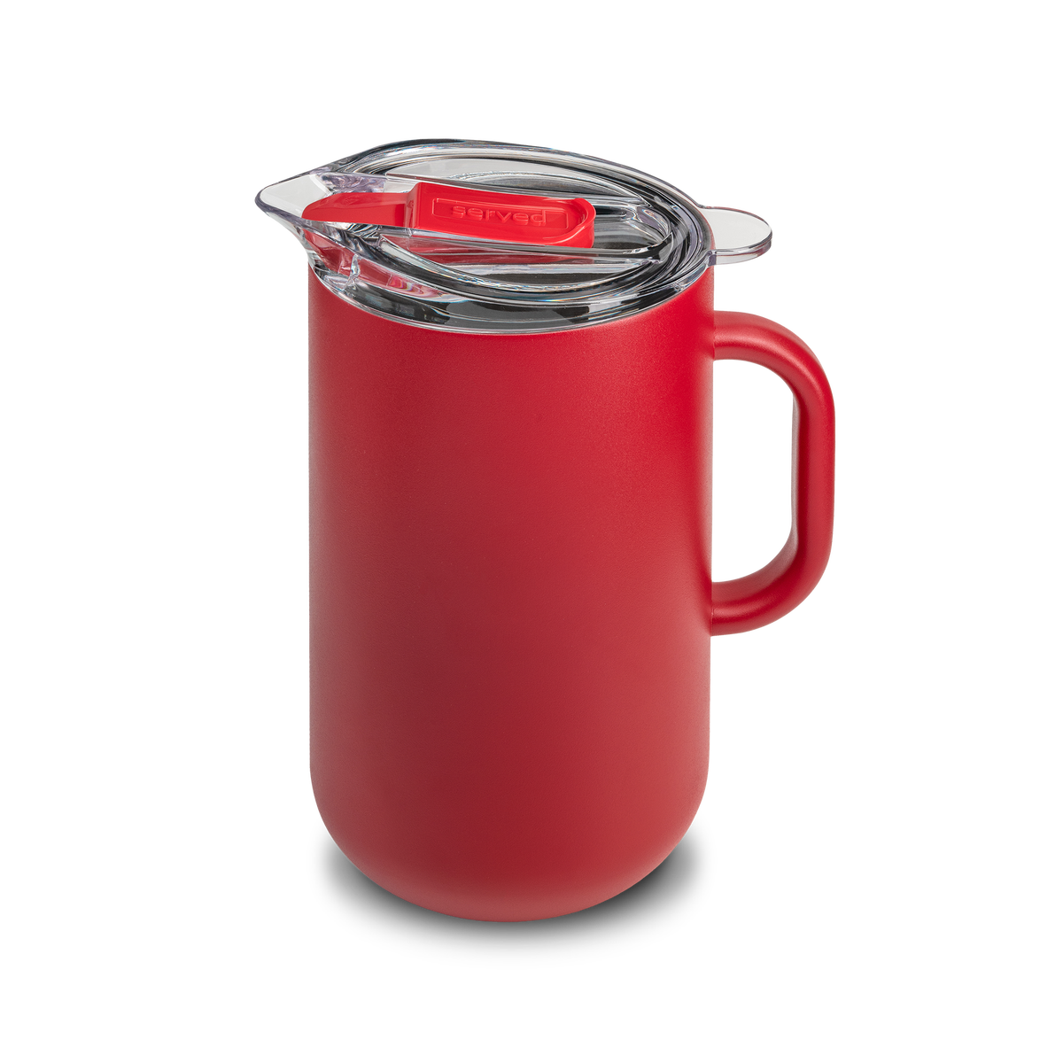  Served Served Vacuum-Insulated Pitcher (2L) - Strawberry - Default Title - Bonton