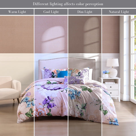 Bebejan Bright Bouquet 5 Piece Reversible Comforter Set