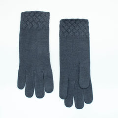 GLOVES in BASKET WEAVE STITCH