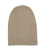 Slouchy Hat In Basket Weave Incense