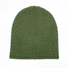 SLOUCHY HAT in BASKET WEAVE STITCH