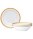  Noritake Crestwood Set of 4 Soup Bowls - Gold - Bonton