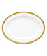  Noritake Crestwood Oval Platter - Gold - Bonton