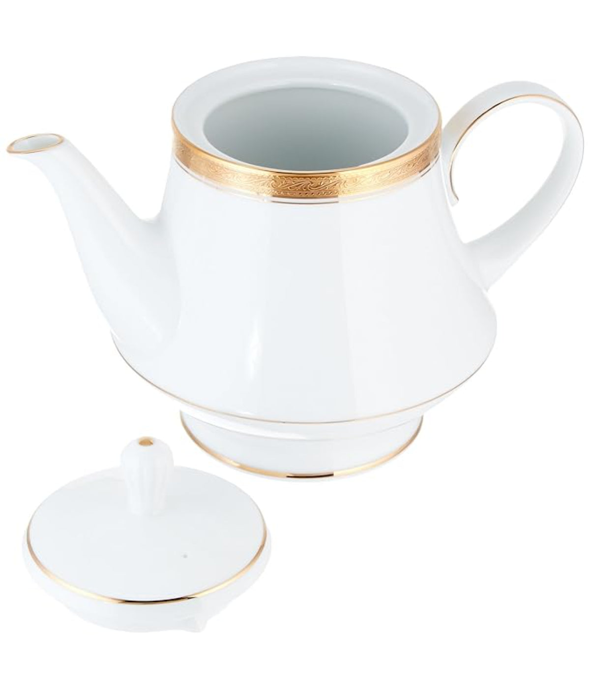  Noritake Crestwood Tea Pot - Gold - Bonton