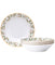 Holly & Berry Gold Set of 4 Soup Bowls