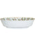 Holly & Berry Gold Oval Vegetable Bowl