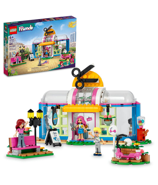 LEGO Friends Hair Salon 41743 Building Toy Set (401 Pieces)