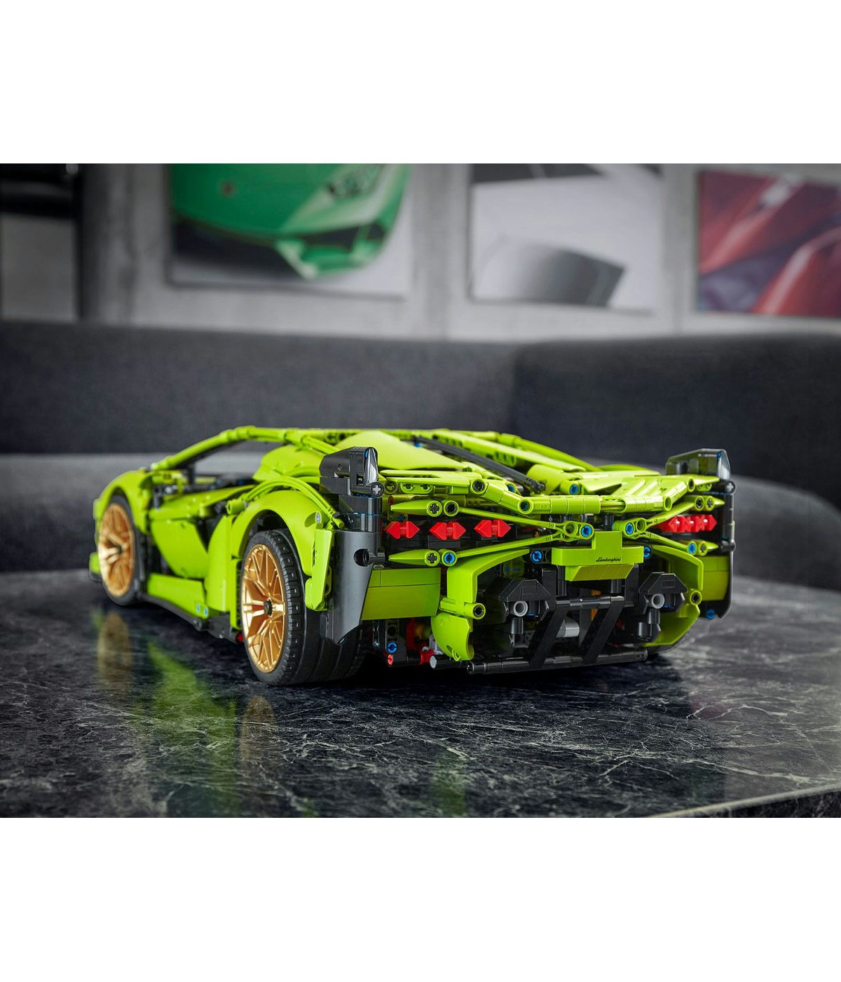 LEGO Technic Lamborghini Sian FKP 37 (42115) Model Car Building Kit (3,696 Pieces)