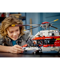 LEGO Technic Airbus H175 Rescue Helicopter 42145 Model Building Kit (2,001 Pieces)