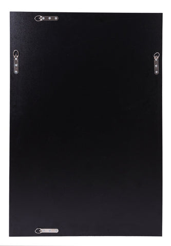 Queen Etched Beveled Bathroom/Vanity Mirror