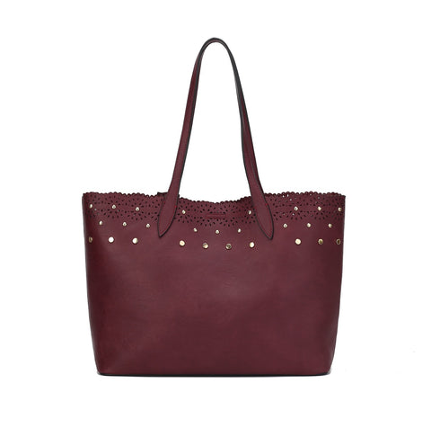 Mariahna 3 Pcs Shopper Tote, Crossbody and Wallet