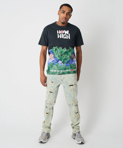 How High Short Sleeve Tee - Black