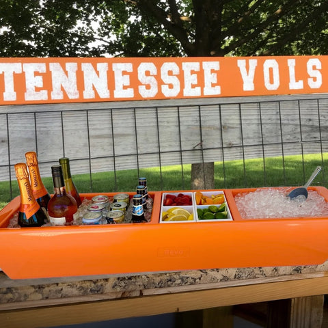 REVO Party Barge Cooler™ | Orange Burst by Revo Coolers