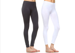 Pack of 2 Solid Leggings