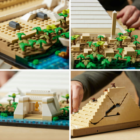 LEGO® Architecture Great Pyramid of Giza 21058 Building Kit 1,476 Pieces