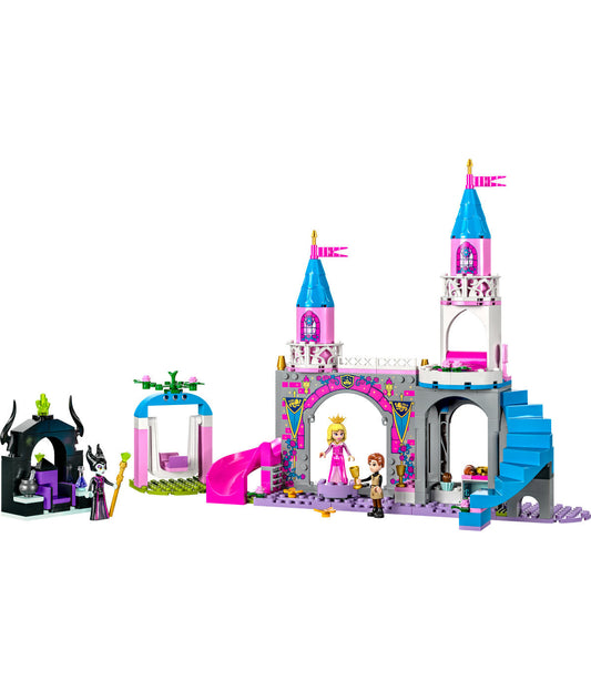 LEGO Disney Aurora's Castle 43211 Building Toy Set (187 Pieces)