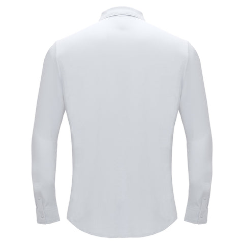 Olympic Victory Button-Up Shirt WHITE