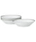 Regina Platinum Set of 4 Fruit Bowls