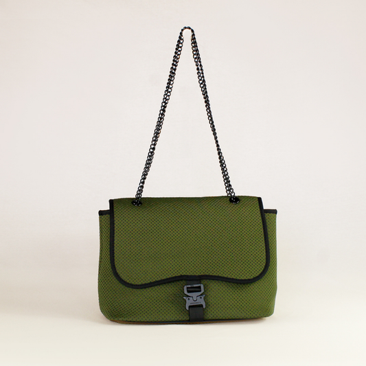 Flap Crossbody + Everyday Tote - Safari Green