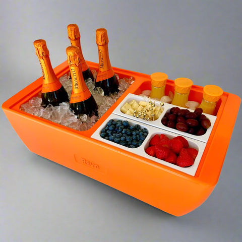 Dubler Party Cooler™ | Orange Burst by Revo Coolers