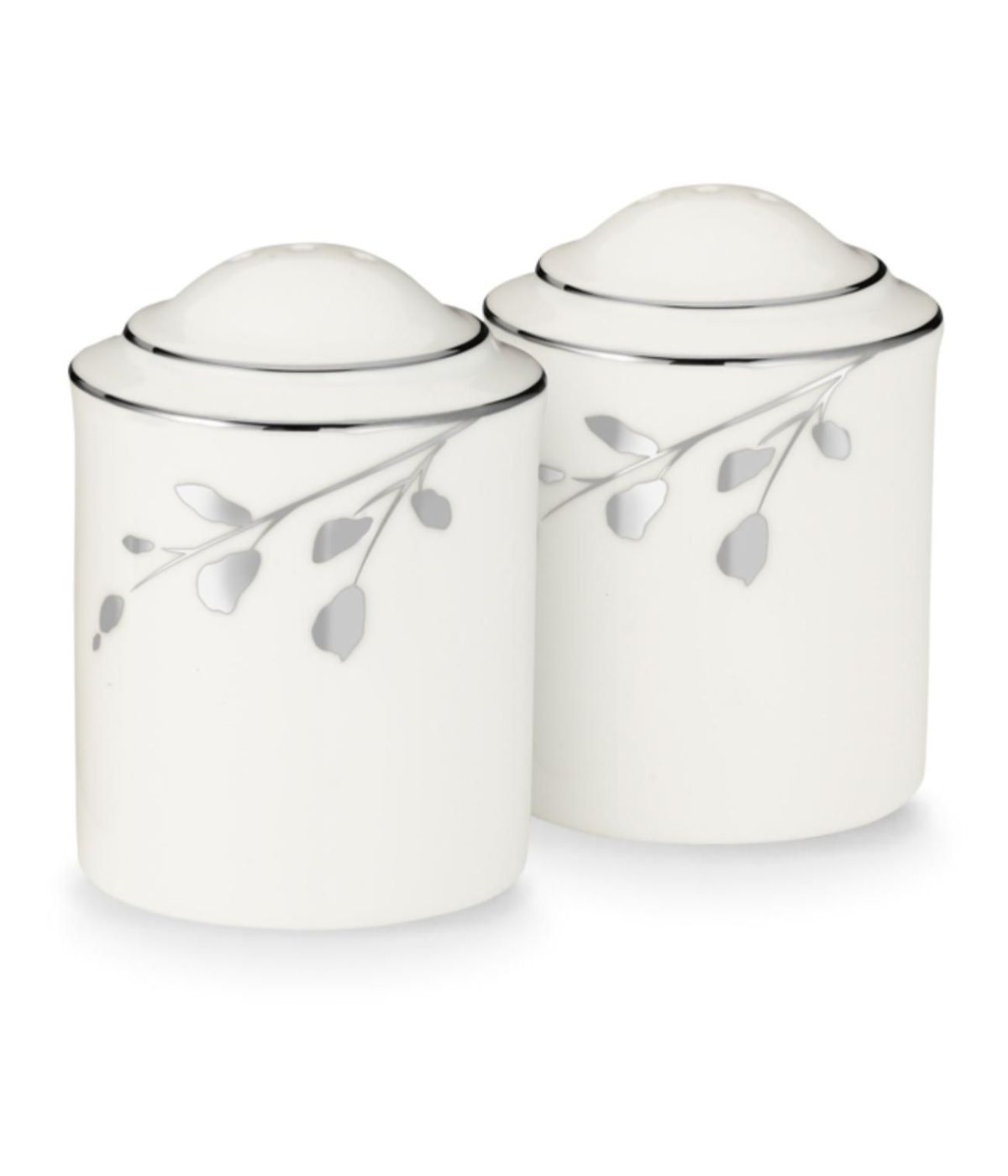  Noritake Birchwood Salt & Pepper - White - Bonton